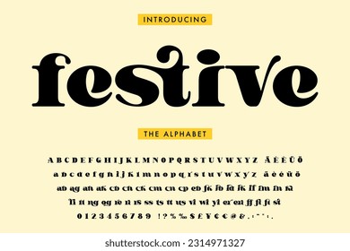 A festive power hippie themed font. This alphabet is in the style of late 60s and early 70s psychedelic artwork and lettering.