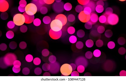 festive purple bokeh background