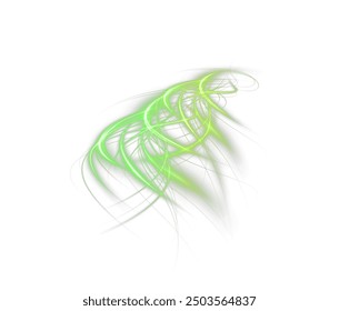 Festive red stripe on white background. red curl twirl for the holidays. red colored curve rope. Vector png twirl, line, curve, rope, stripe design element.	
