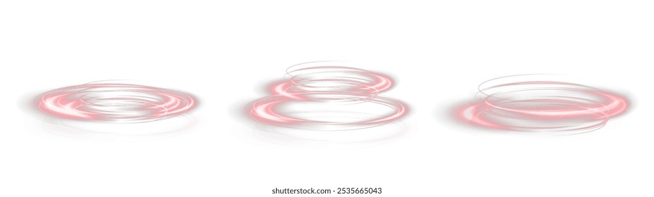 Festive red stripe on white background. red curl twirl for the holidays. red colored curve rope. Vector png twirl, line, curve, rope, stripe design element.	
