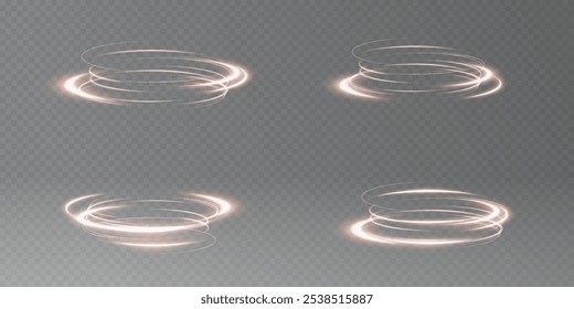 Festive red stripe on white background. red curl twirl for the holidays. red colored curve rope. Vector png twirl, line, curve, rope, stripe design element.