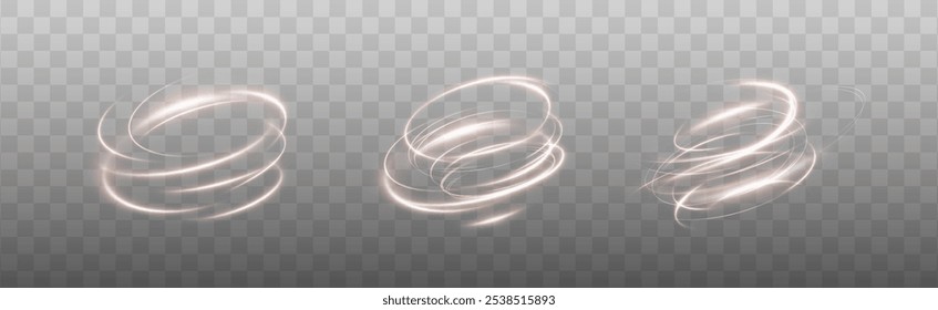 Festive red stripe on white background. red curl twirl for the holidays. red colored curve rope. Vector png twirl, line, curve, rope, stripe design element.
