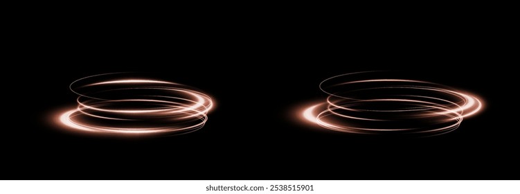 Festive red stripe on white background. red curl twirl for the holidays. red colored curve rope. Vector png twirl, line, curve, rope, stripe design element.
