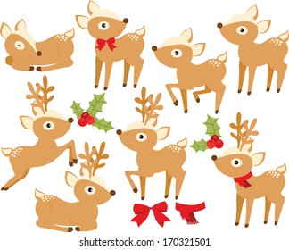 Festive Reindeer (Christmas)