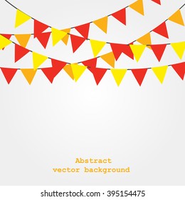 Festive Ribbon Stylish beautiful background  abstract illustration
