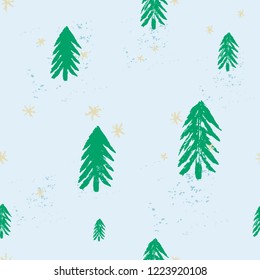 Festive seamless pattern with texture