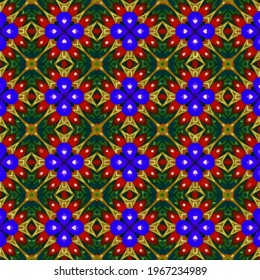 
Festive seamless vector pattern . Great for wrapping paper and wallpaper. Abstract background with repeating patterns .