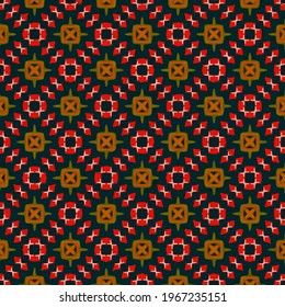 Festive seamless vector pattern . Great for wrapping paper and wallpaper. Abstract background with repeating patterns .