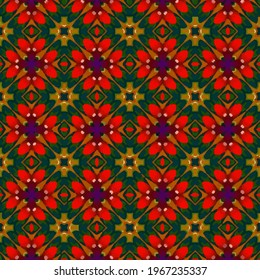 Festive seamless vector pattern . Great for wrapping paper and wallpaper. Abstract background with repeating patterns .