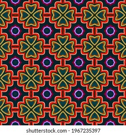 Festive seamless vector pattern . Great for wrapping paper and wallpaper. Abstract background with repeating patterns .