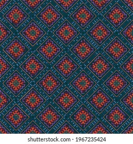 Festive seamless vector pattern . Great for wrapping paper and wallpaper. Abstract background with repeating patterns .