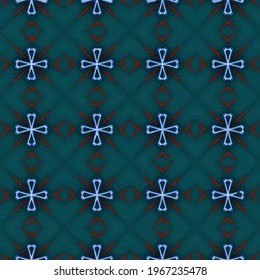 Festive seamless vector pattern . Great for wrapping paper and wallpaper. Abstract background with repeating patterns .