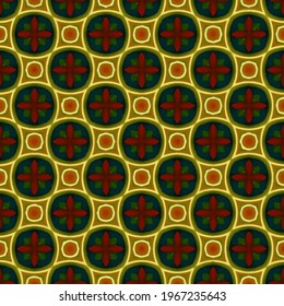 Festive seamless vector pattern . Great for wrapping paper and wallpaper. Abstract background with repeating patterns .