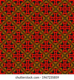 Festive seamless vector pattern . Great for wrapping paper and wallpaper. Abstract background with repeating patterns .