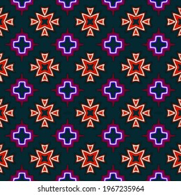 Festive seamless vector pattern . Great for wrapping paper and wallpaper. Abstract background with repeating patterns .