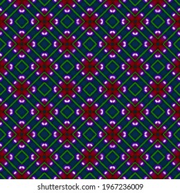 Festive seamless vector pattern . Great for wrapping paper and wallpaper. Abstract background with repeating patterns .