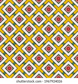 Festive seamless vector pattern . Great for wrapping paper and wallpaper. Abstract background with repeating patterns .