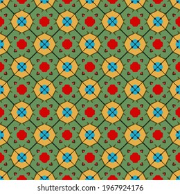 Festive seamless vector pattern . Great for wrapping paper and wallpaper. Abstract background with repeating patterns .