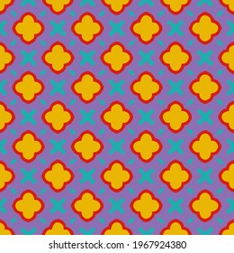 Festive seamless vector pattern . Great for wrapping paper and wallpaper. Abstract background with repeating patterns .
