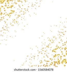 Festive Shiny Glitter Confetti Background