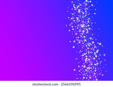 Festive Sparkle. Digital Banner. Light Abstract Explosion. Party Tinsel. Rainbow Glitter. Blue 3d Burst. Happy Concept. Modern Design. Pink Festive Sparkle