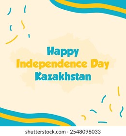 Festive Spirit Kazakhstan Independence Day Banner Idea