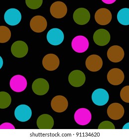 festive spots vector design background