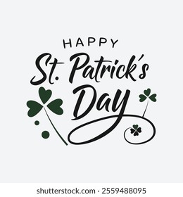 Festive St. Patrick's Day vector artwork featuring Irish-themed elements like shamrocks, leprechaun hats, and green designs. Perfect for celebrations, cards, and decor.