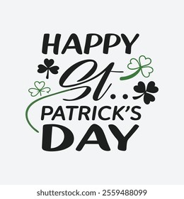 Festive St. Patrick's Day vector artwork featuring Irish-themed elements like shamrocks, leprechaun hats, and green designs. Perfect for celebrations, cards, and decor.