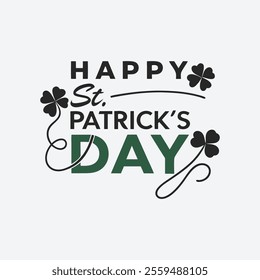 Festive St. Patrick's Day vector artwork featuring Irish-themed elements like shamrocks, leprechaun hats, and green designs. Perfect for celebrations, cards, and decor.