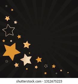 Festivals-Sterne-Hintergrund, Vektorgrafik