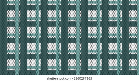 Festive Sweater Design. Seamless Knitted Pattern