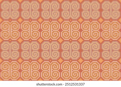 Festive Sweater Design. Seamless Knitted Pattern