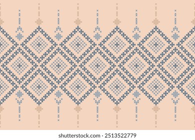 Festive Sweater Design. Seamless Knitted Pattern
