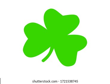 Good Luck Clover Four Leaf Clover Stock Vector (Royalty Free) 281700758 ...