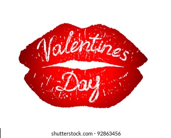 Festive Valentine's Kiss