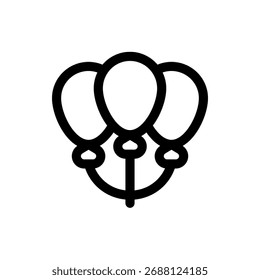 Festive vector of balloons, perfect for parties and celebrations
