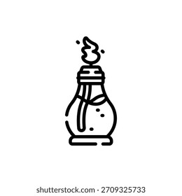 Festive vector illustration of lantern, suitable for festival, night, and decoration themes