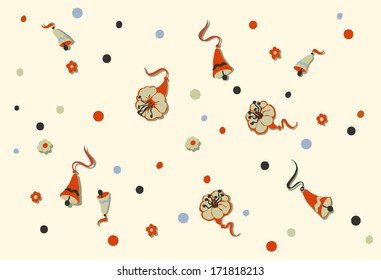 Festive vector illustration package