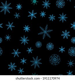 Festive Vector Pattern. Modern Xmas Repeat. Nordic Scandinavian Circle. Retro Christmas Set. Vintage Graphic Pattern. New Seamless Drawn. Xmas Vintage Decor. Vintage Snowflake. Seamless Illustration