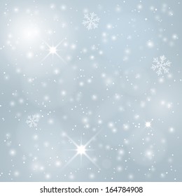 festive winter blurred background. vector illustration. eps10