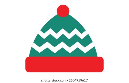 A festive winter-themed vector illustration featuring a cheerful snowman, perfect for holiday designs, greeting cards, and seasonal decorations