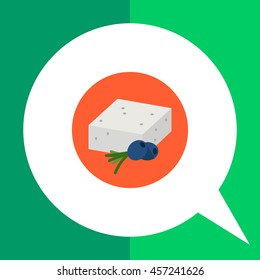 Feta Cheese Icon