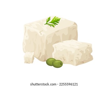 Feta soft cheese 