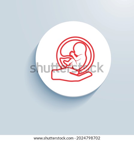 Fetal medicine Icon Vector Design