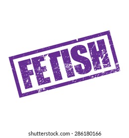  Fetish, rubber stamp, vector illustration