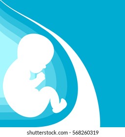 Fetus silhouette design