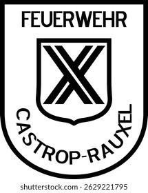 Feuerwehr Castrop-Rauxel, corte a laser, cricut, gravação, Corte de madeira, Digital, corte cnc, arquivo Eps