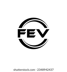 FEV Logo Design, Inspiration for a Unique Identity. Modern Elegance and Creative Design. Watermark Your Success with the Striking this Logo.