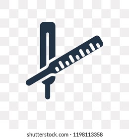 Fever Measuring vector icon isolated on transparent background, Fever Measuring transparency concept can be used web and mobile